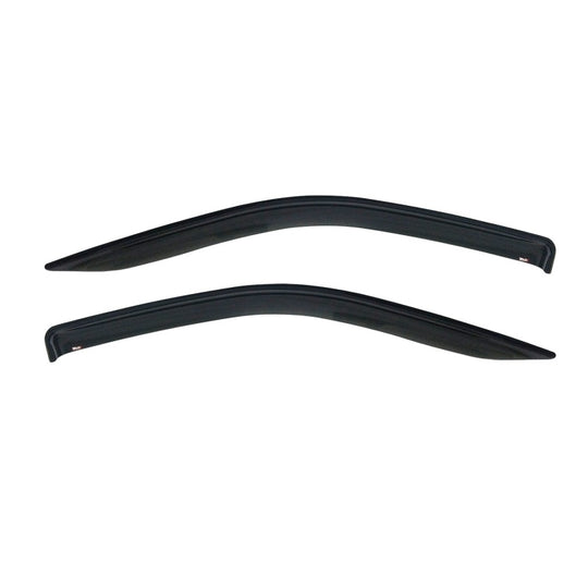 Westin 1993-2011 Ford/Mazda Ranger Wade Slim Wind Deflector 2pc - Smoke