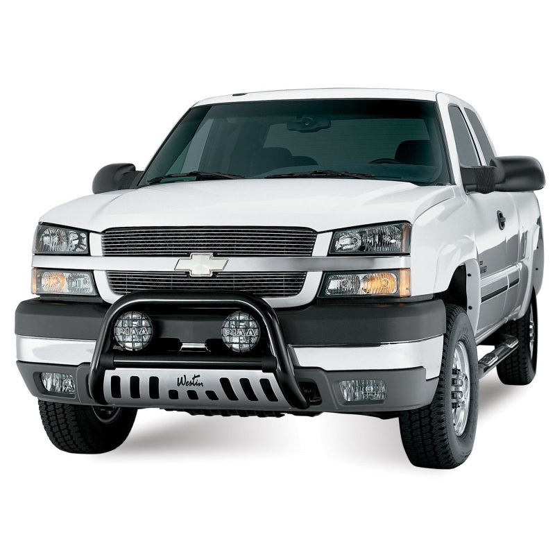 Westin 2001-2007 Chevy Silverado Classic 1500HD/2500HD/3500 Ultimate Bull Bar - Black