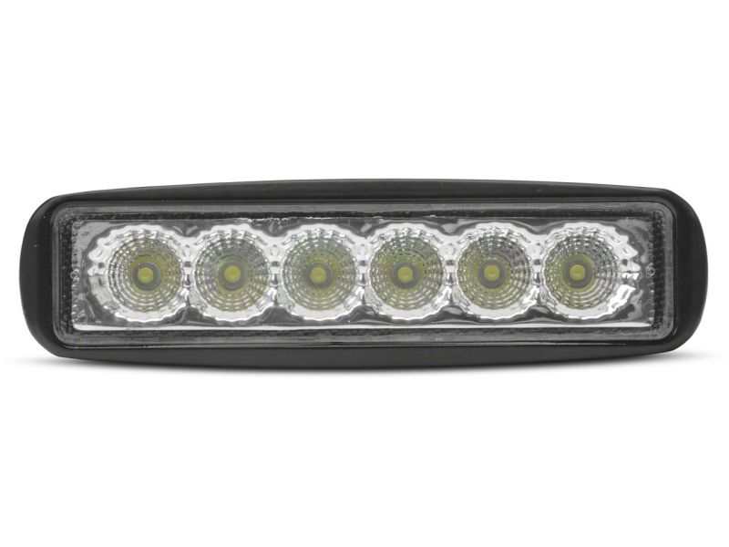 Raxiom 6-In Slim 6-LED Off-Road Light Flood Beam Universal (Some Adaptation May Be Required)