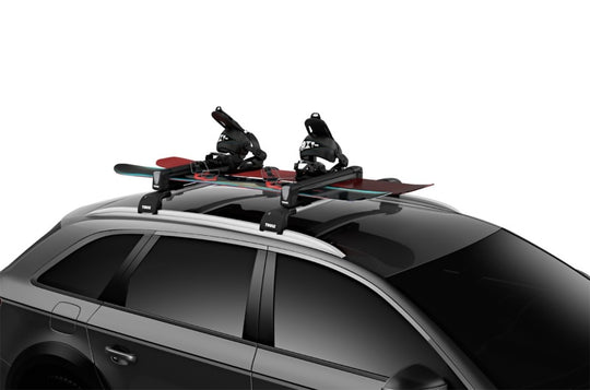 Thule SnowPack L Ski/Snowboard Rack - Black (Up to 6 Pair Skis/4 Snowboards)