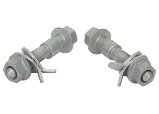 Whiteline 89-98 Nissan 240SX S13 &amp; S14 Front / 6/09+ Chevy Cruze JG Camber Adjusting Bolt Kit - 12mm