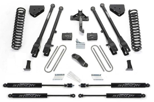 Fabtech 08-16 Ford F250 4WD 6in 4Link Sys w/Coils & Stealth