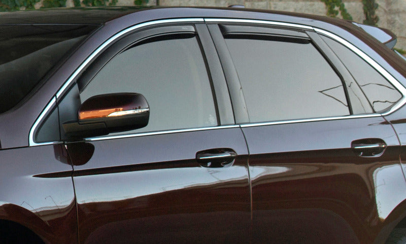 AVS 01-07 Toyota Sequoia Ventvisor In-Channel Front &amp; Rear Window Deflectors 4pc - Smoke