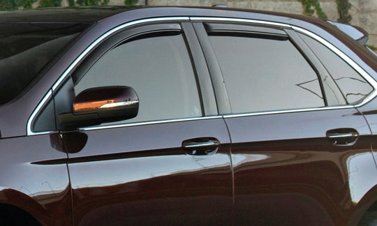 AVS 2018 Buick Enclave Ventvisor In-Channel Front &amp; Rear Window Deflectors 4pc - Smoke