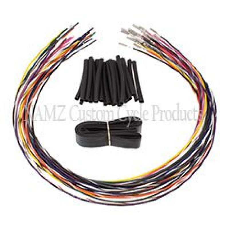 NAMZ 96-06 Baggers Handlebar Switch Wire Extensions 24in. (Cut & Solder / Fits Up to 20in. Apes)