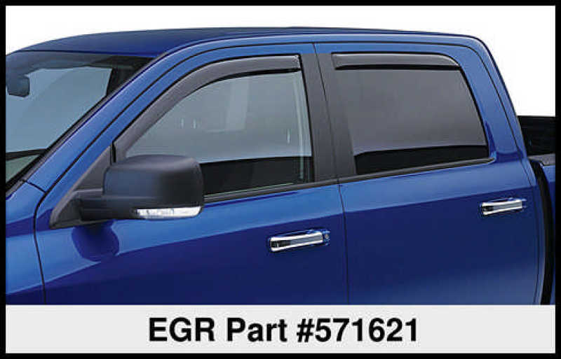 EGR 99-07 Chev Silverado/GMC Sierra Ext Cab In-Channel Window Visors - Set of 4 (571621)