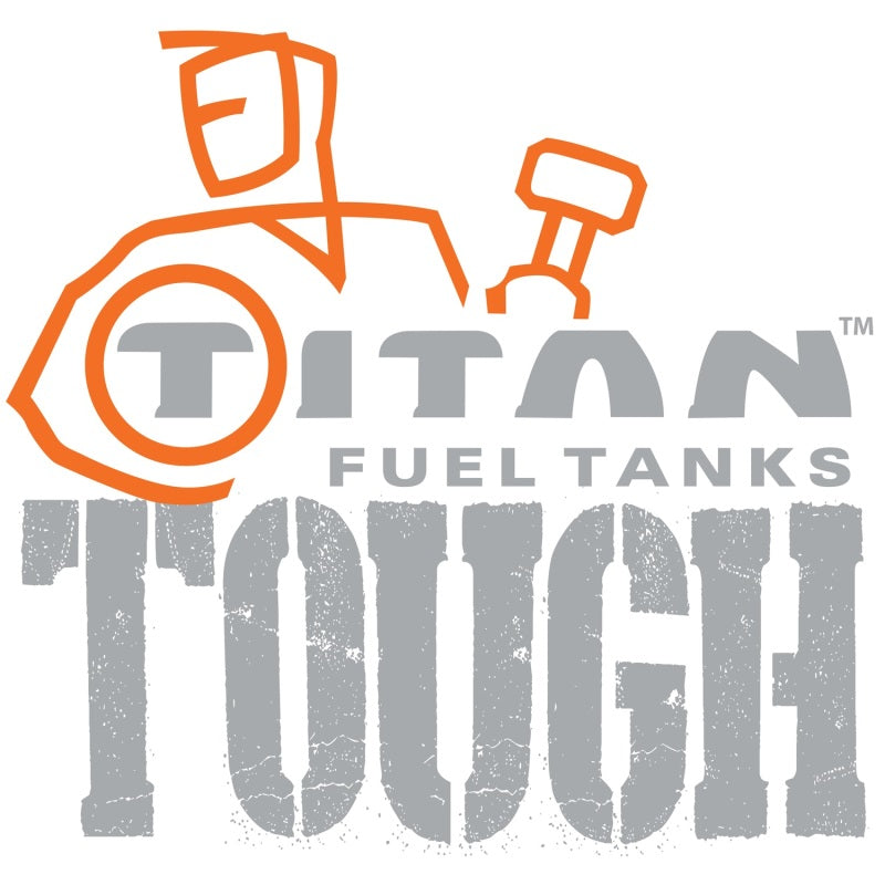 Titan Fuel Tanks 16-19 Nissan Titan XD Cummins Crew Cab 6ft 7in Bed 50 Gallon XXL Mid-Ship Fuel Tank