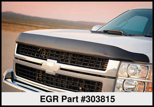 EGR 11-12 Ford Super Duty Superguard Hood Shield - Matte