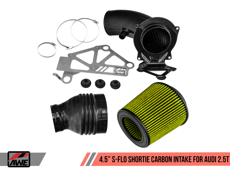 AWE Tuning Audi RS3 / TT RS S-FLO Shortie Carbon Fiber Intake