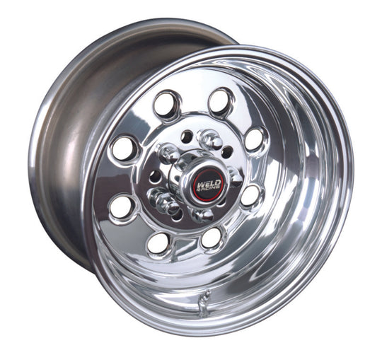 Weld Draglite 15x15 / 5x4.5 & 5x4.75 BP / 4.5in. BS Polished Wheel - Non-Beadlock