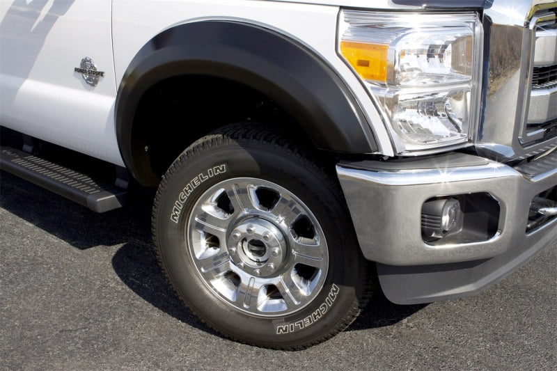 Lund 14-15 Chevy Silverado 1500 Ex-Extrawide Textured Elite Series Fender Flares - Black (2 Pc.)