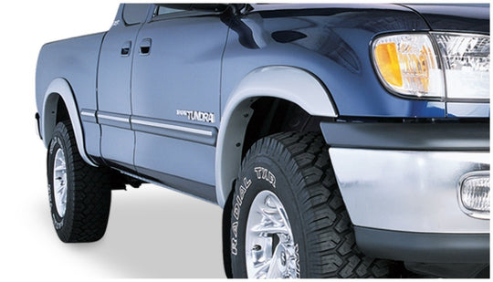 Bushwacker 00-02 Toyota Tundra Fleetside Extend-A-Fender Style Flares 4pc 76.5/98.2in Bed - Black