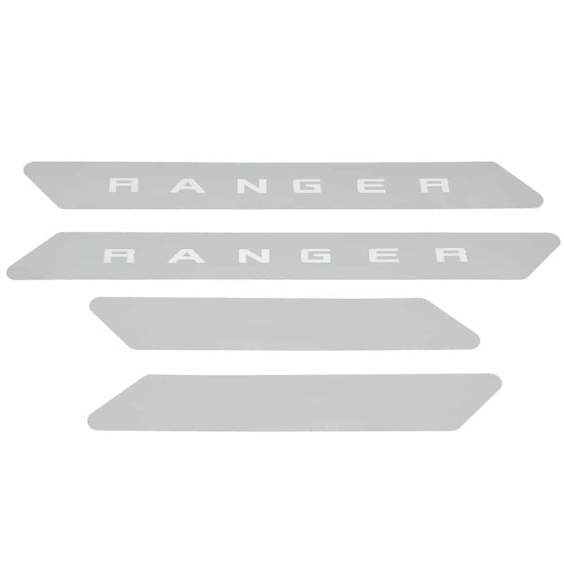 Putco 19-20 Ford Ranger SuperCrew - w/ RANGER Etching 4pcs SS Door Sills