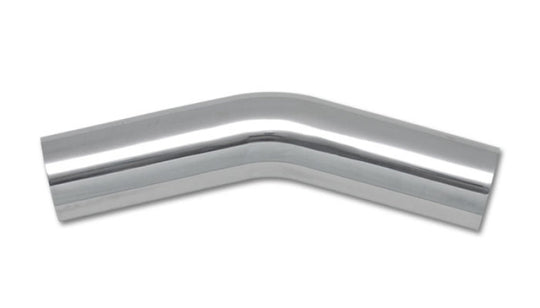 Vibrant 2in O.D. Universal Aluminum Tubing (30 degree Bend) - Polished