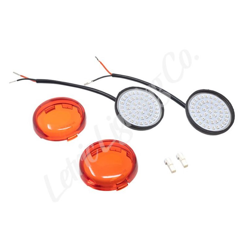 NAMZ 14-23 Indian (Excl Scout/Challenger) Plug-N-Play Rear LED Turn Sig/Lens Kit (Use w/ILL-IND-01)