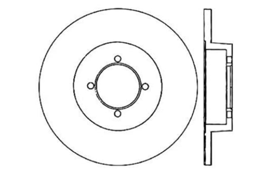 StopTech Slotted & Drilled Sport Brake Rotor