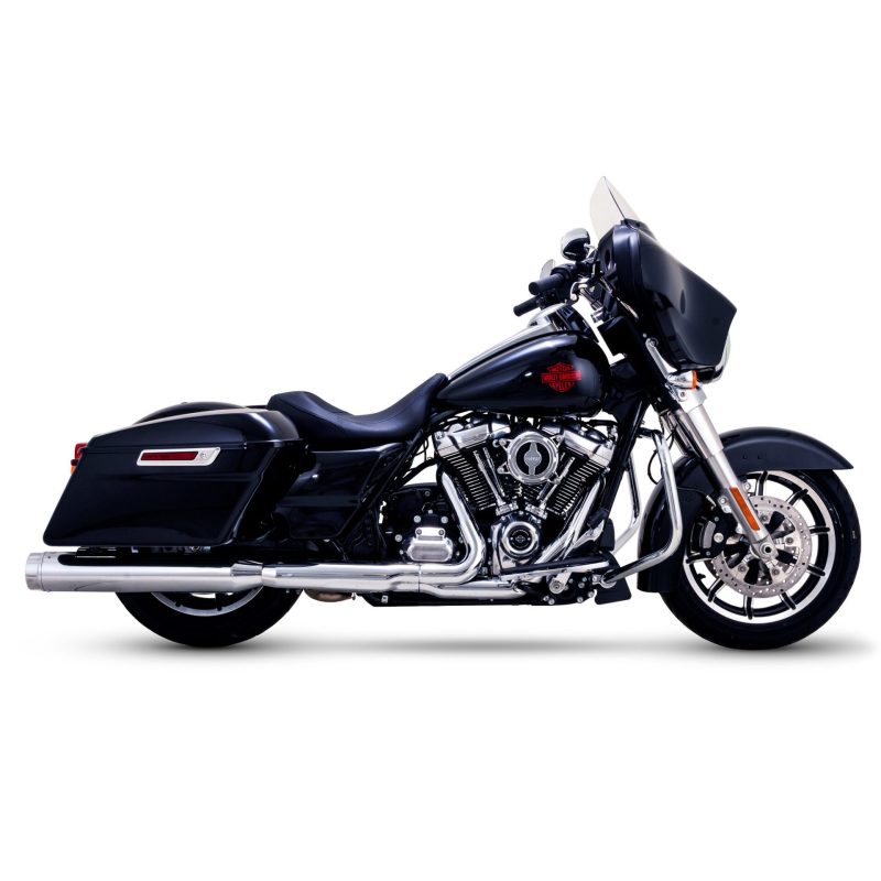 Vance & Hines HD Touring 95-16 Torquer 450 Chrome Slip-On Exhaust