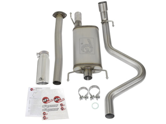 aFe MACH Force XP Cat-Back Stainless Steel Exhaust Syst w/Polished Tip Toyota Tacoma 05-12 L4-2.7L