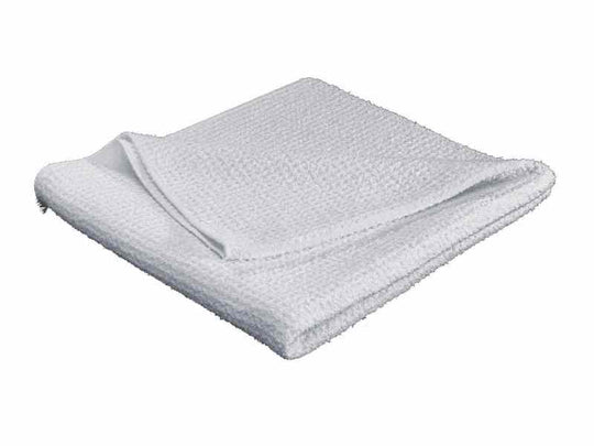 WeatherTech Microfiber Waffle Weave Drying Towel - White