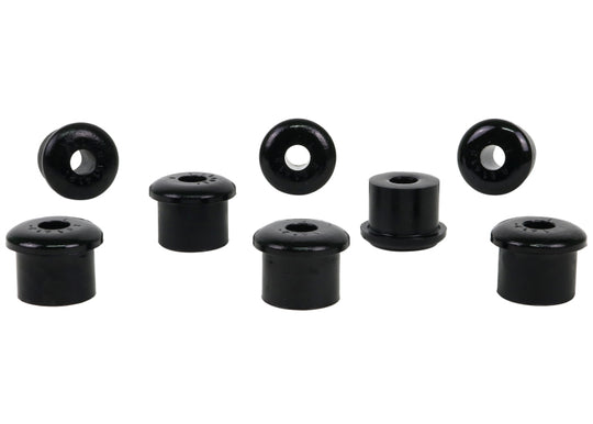 Whiteline 10/65-73 Ford Mustang Rear Spring Eye Rear and Shackle Bushings (35mm OD/15mm ID)