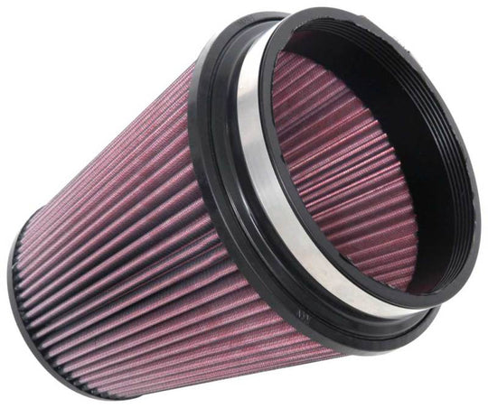 K&amp;N Universal Clamp-On Air Filter 6in FLG / 7-1/2in B / 5in T / 8in H