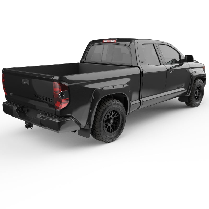 EGR 14+ Toyota Tundra Bolt-On Look Color Match Fender Flares - Set - Black