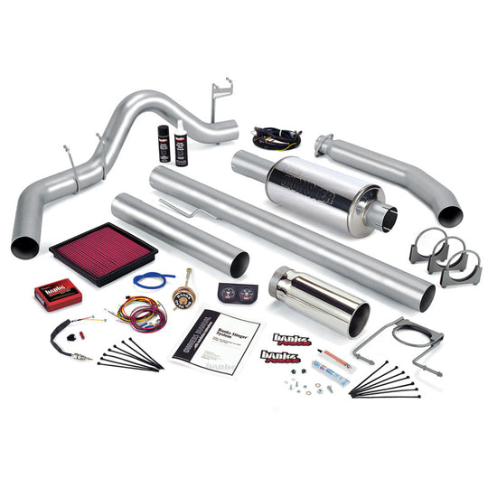 Banks Power 99-00 Dodge 5.9L Std Cab Stinger System - SS Single Exhaust w/ Chrome Tip