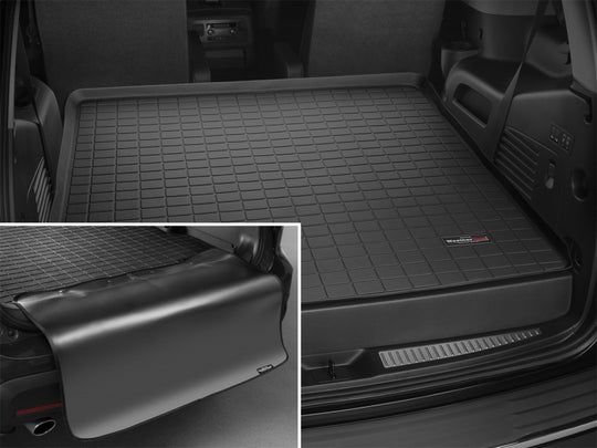 WeatherTech 15+ Cadillac Escalade/Chevy Tahoe/GMC Yukon Cargo Liner w/ Bumper Protector - Black