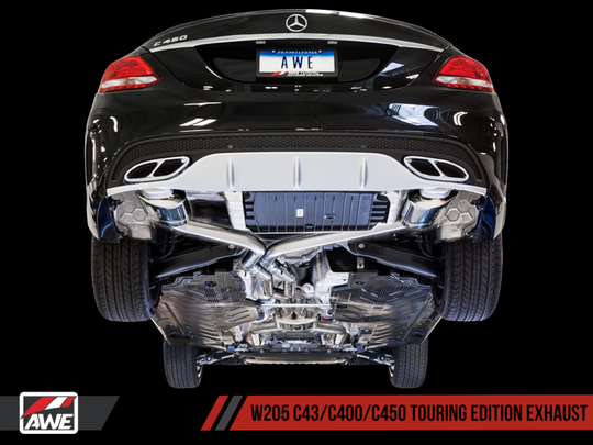 AWE Tuning Mercedes-Benz W205 C450 AMG / C400 Touring Edition Exhaust