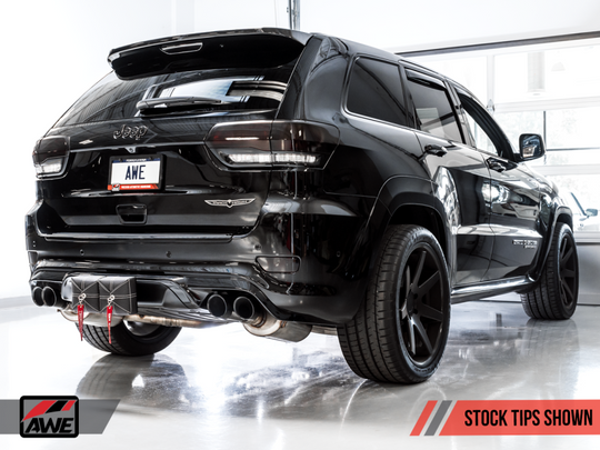 AWE Tuning 2020 Jeep Grand Cherokee SRT/Trackhawk Touring Edition Exhaust - Use w/Stock Tips