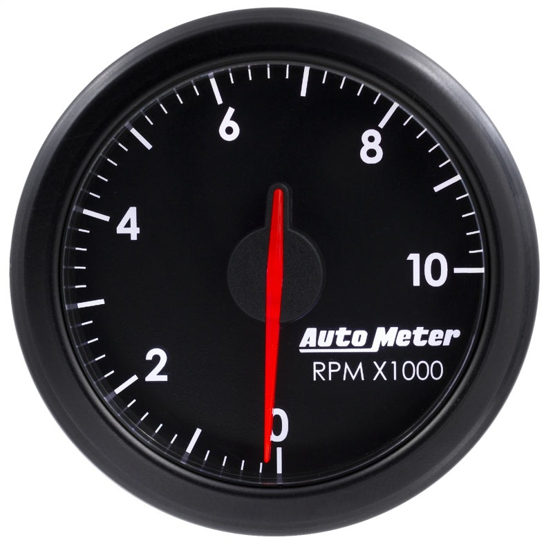 Autometer Airdrive 2-1/6in Tachometer Gauge 0-10K RMP - Black