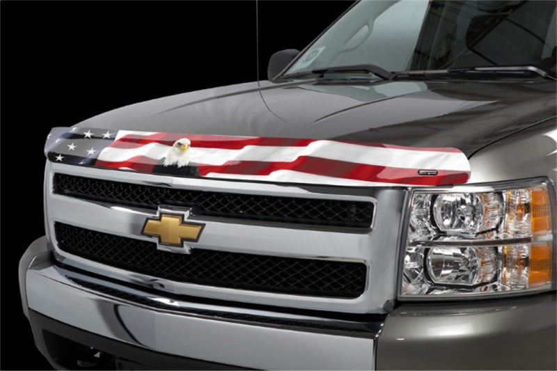 Stampede 19-21 Chevy Silverado 1500 Specialty Vigilante Premium Hood Protector - Flag