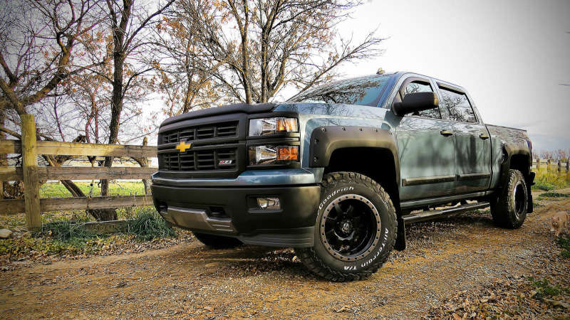 EGR 14+ Chev Silverado 5ft Bed Bolt-On Look Fender Flares - Set - Matte