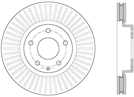 StopTech Slotted Sport Brake Rotor