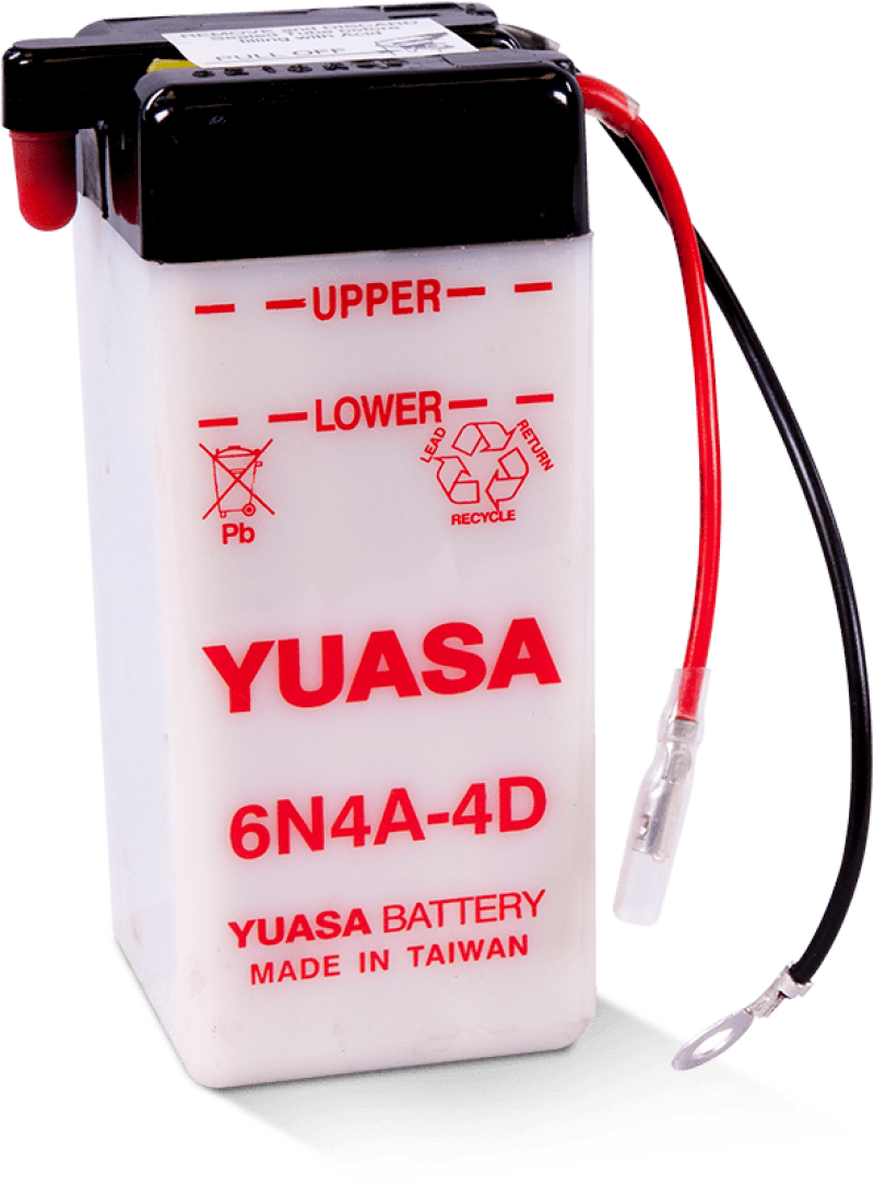 Yuasa 6N4A-4D Conventional 6 Volt Battery