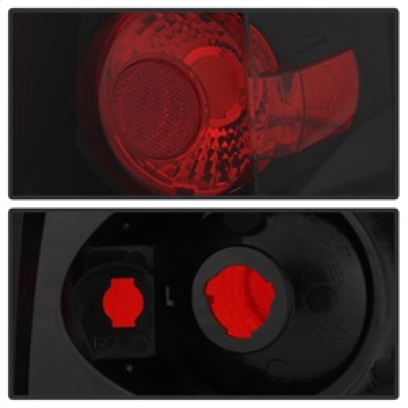 Spyder Cadillac Escalade SUV (Not EXT)02-06 Euro Style Tail Lights Black ALT-YD-CE02-BK