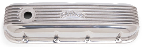 Edelbrock Valve Cover Classic Series Chevrolet 1965 and Later 396-502 V8 Polshed