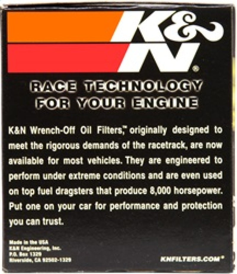 K&amp;N 87-92 Supra Non-Turbo / 99-04 Grand Cherokee 4.0 Performance Gold Oil Filter