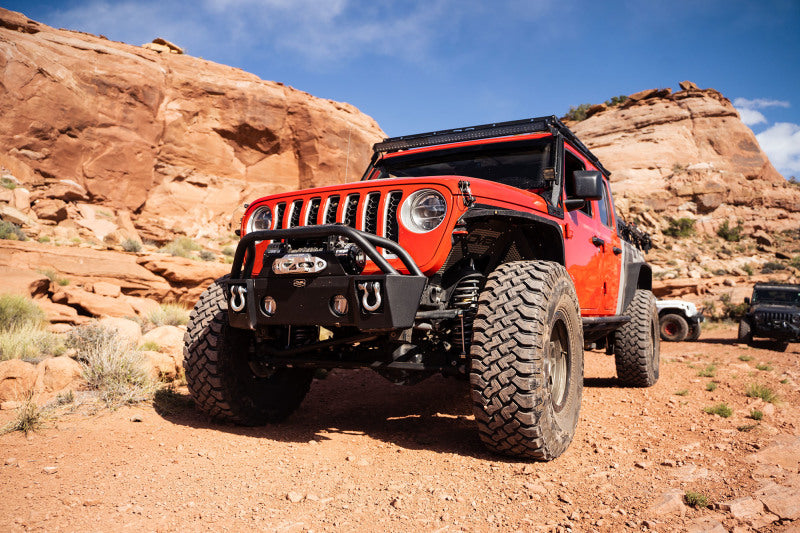 DV8 Offroad 07-22 Jeep Wrangler JK/JL Pocket Front Bumper