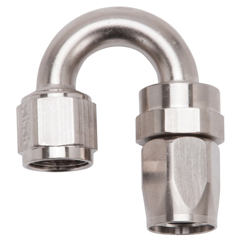 Russell Performance -8 AN Endura 180 Degree Full Flow Swivel Hose End (With 3/4in Radius)