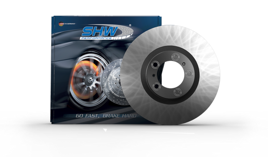 SHW 04-07 BMW 525i 3.0L Front Smooth Monobloc Brake Rotor (34116864906)
