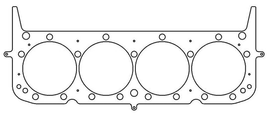 Cometic Chevy Small Block Brodix (All 12-23 Deg Head) 4.030in Bore .027 inch MLS Head Gasket