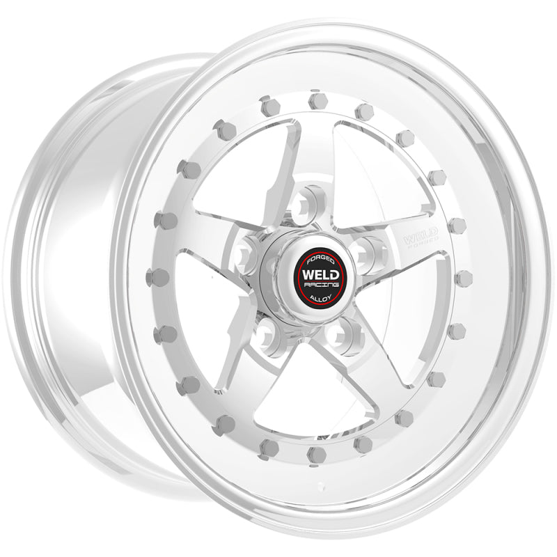 Weld Weldstar 15x14 / 5x4.75 BP / 3.5in. BS Polished Wheel - Non-Beadlock