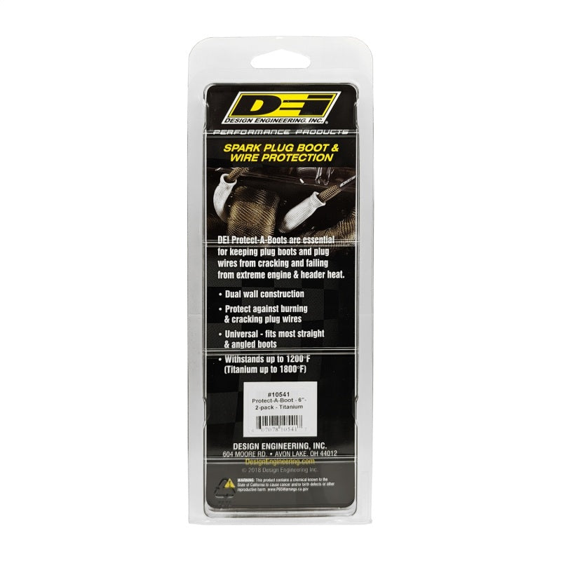 DEI Protect-A-Boot - 6in - 2-pack - Titanium