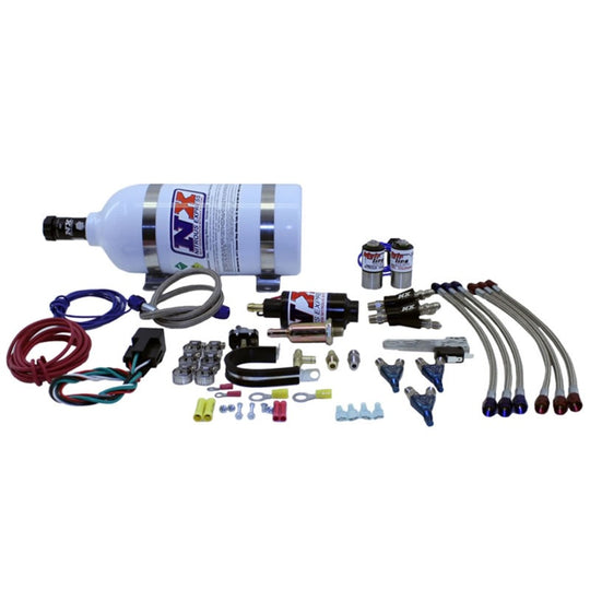 Nitrous Express Three Cyl Mainline Nitrous Kit w/2.5lb Bottle