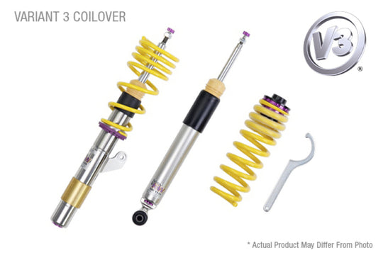 KW Coilover Kit V3 Mercedes C Class (W205) Coupe / Sedan 4MATIC (AWD) w/o EDC