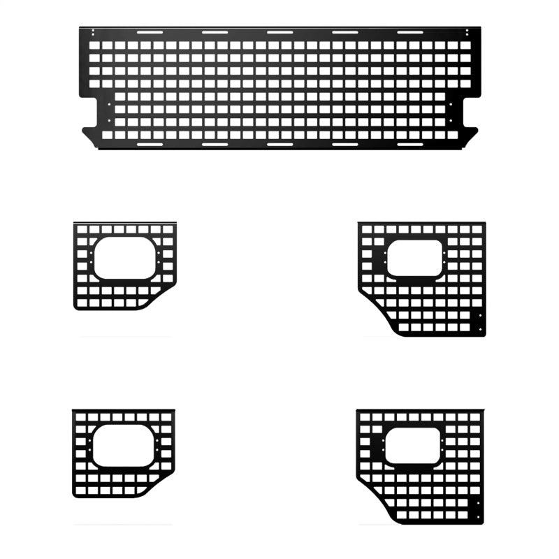 Putco 17-21 Ford Super Duty - 6.75ft/8ft (All Box sizes) Molle Front Panel