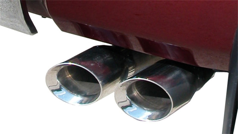 Corsa 09-10 Toyota Tundra Double Cab/Crew Max 5.7L V8 Polished Sport Cat-Back Exhaust