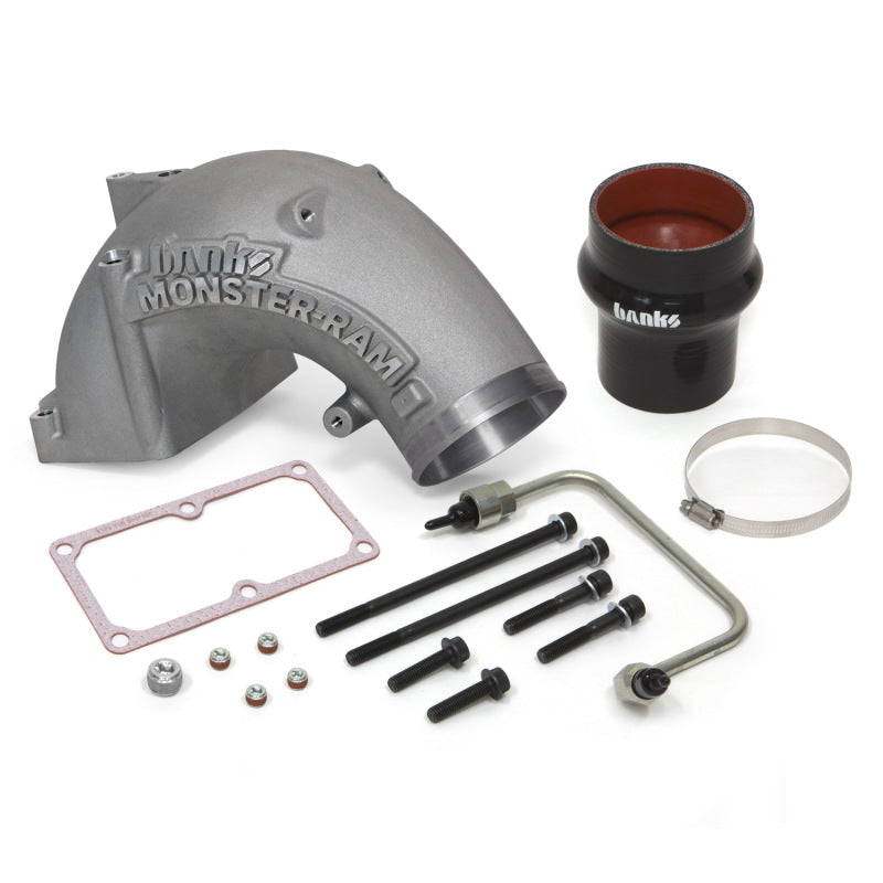 Banks Power 07.5-17 Ram 2500/3500 6.7L Diesel Monster-Ram Intake System w/ Fuel Line 4in Natural