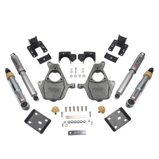 Belltech LOWERING KIT 16.5-17 Chevy Silverado All Cab 2WD 3-4F / 5-6R